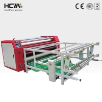 Bag and shoes material roller sublimation heat press machine