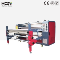 HCM mini roller heat transfer printing machine for scarf 