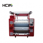 HCM sport wear coat zipper heat printing machine