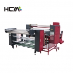 HCM industrial multipurpose flag digital heat printing machine