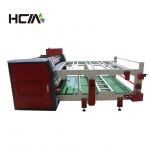 High speed digital sublimation printing rotary heat press machine