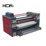 Piece to piece fabric roller sublimation machine