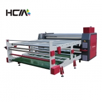 Multifunction fabric rotary printing machine textile / rotary heat transfer machine